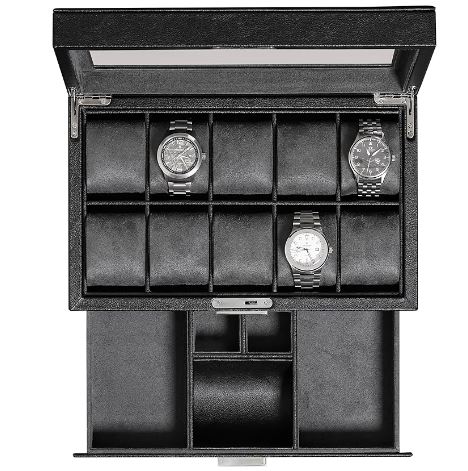 Luxury watch storage and display box
